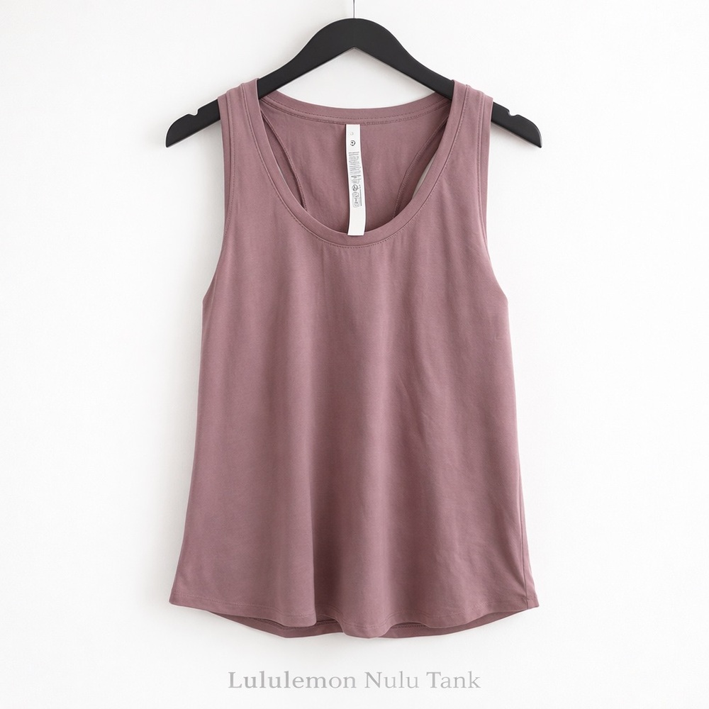 Lululemon Athletica Mauve Love Tank Top